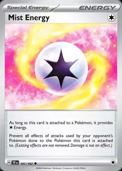 Mist Energy 161/162 Temporal Forces Pokemon card