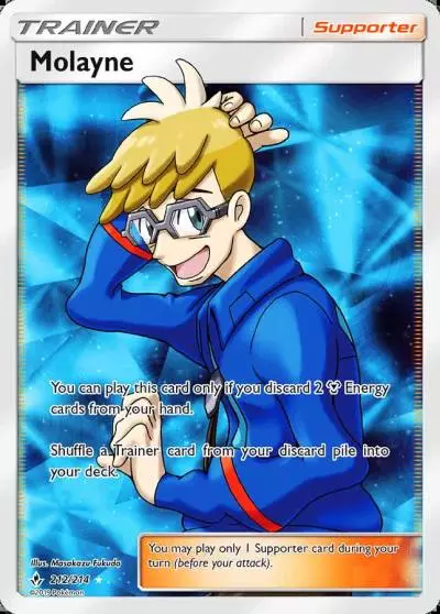 Molayne 212/214 Unbroken Bonds Pokemon card