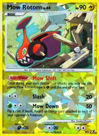 Mow Rotom RT4/111 Rising Rivals Pokemon card