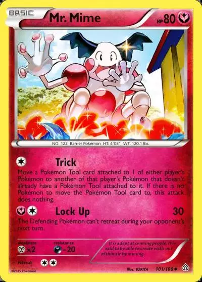 Mr. Mime 101/160 Primal Clash Pokemon card