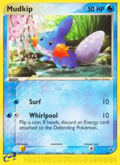Mudkip 18/40 Nintendo Black Star Promos Pokemon card