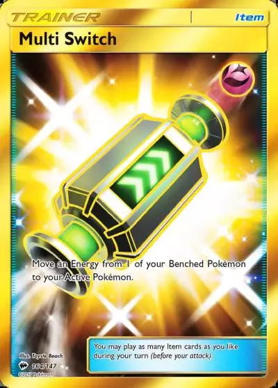 Multi Switch 164/147 Burning Shadows Pokemon card