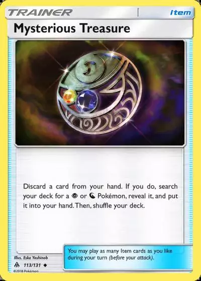 Mysterious Treasure 113/131 Forbidden Light Pokemon card
