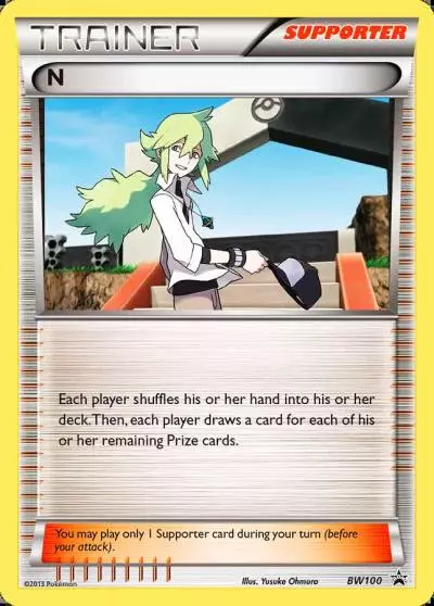 N BW100/101 BW Black Star Promos Pokemon card