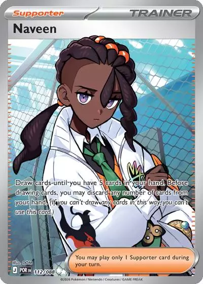 Naveen 112/88 Perfect Order Pokemon card