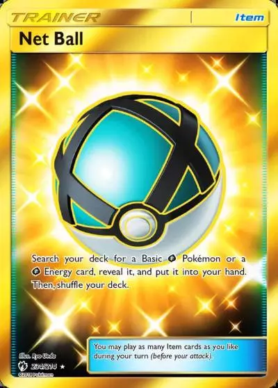 Net Ball 234/214 Lost Thunder Pokemon card