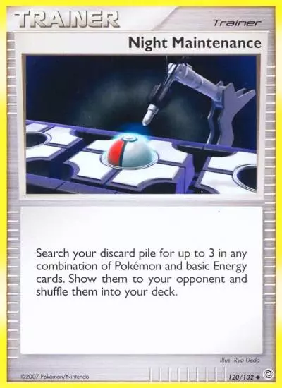Night Maintenance 120/132 Secret Wonders Pokemon card
