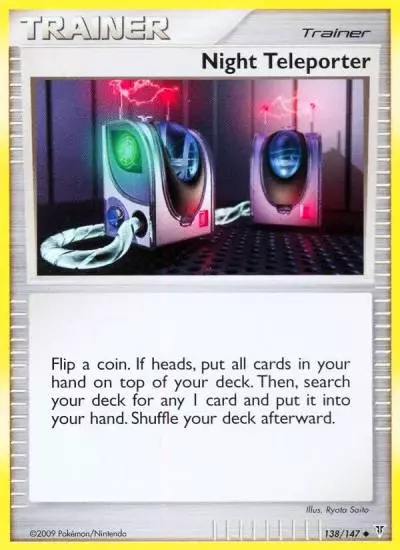 Night Teleporter 138/147 Supreme Victors Pokemon card
