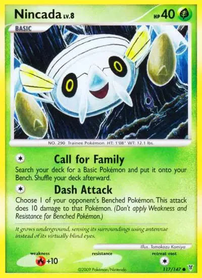 Nincada 117/147 Supreme Victors Pokemon card