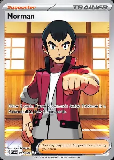 Norman 237/182 Paradox Rift Pokemon card