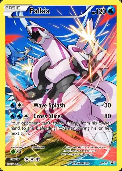 Palkia XY75/211 XY Black Star Promos Pokemon card
