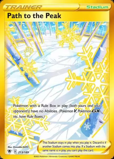 Path to the Peak 213/189 Astral Radiance Pokemon card