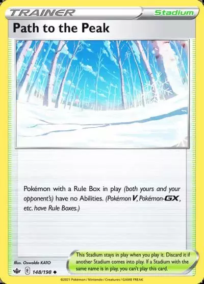Path to the Peak 148/198 Chilling Reign Pokemon card