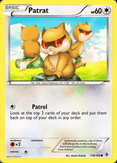 Patrat 118/149 Boundaries Crossed Pokemon card