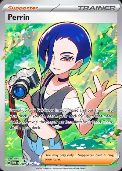 Perrin 209/167 Twilight Masquerade Pokemon card