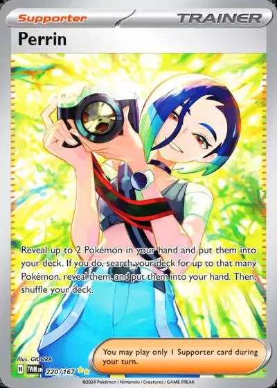 Perrin 220/167 Twilight Masquerade Pokemon card