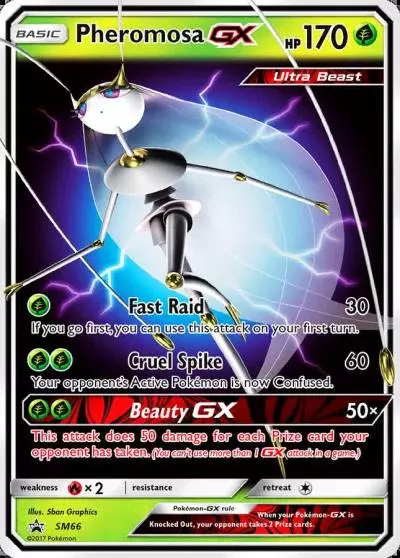 Pheromosa-GX SM66/248 SM Black Star Promos Pokemon card