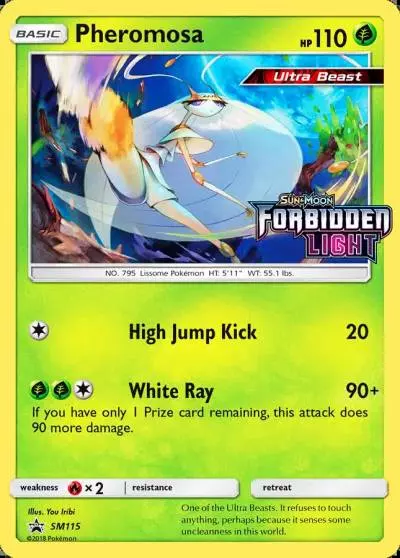 Pheromosa SM115/248 SM Black Star Promos Pokemon card