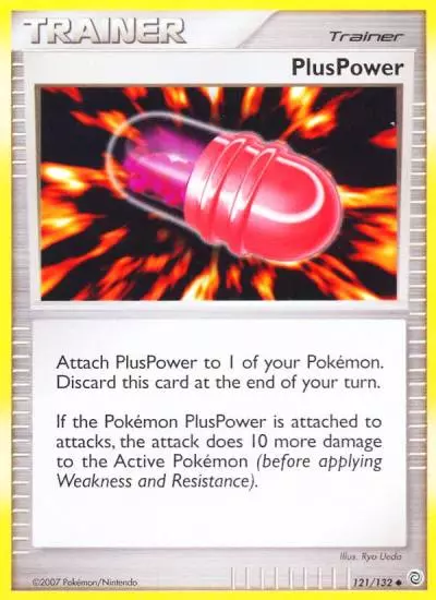 PlusPower 121/132 Secret Wonders Pokemon card