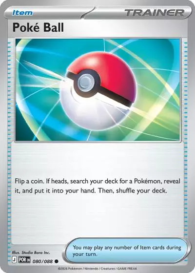 Poké Ball 80/88 Perfect Order Pokemon card