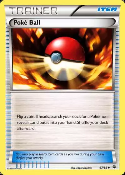 Poké Ball 67/83 Generations Pokemon card