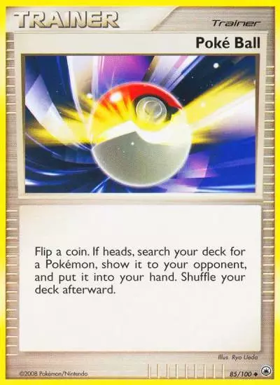 Poké Ball 85/100 Majestic Dawn Pokemon card