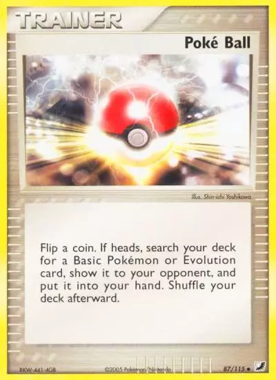 Poké Ball 87/115 Unseen Forces Pokemon card