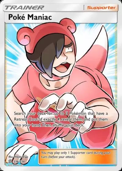 Poké Maniac 236/236 Unified Minds Pokemon card