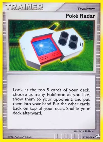Poké Radar 133/146 Legends Awakened Pokemon card