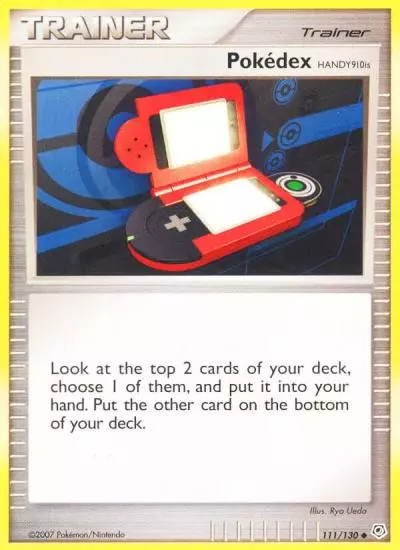 Pokédex HANDY910is 111/130 Diamond & Pearl Pokemon card