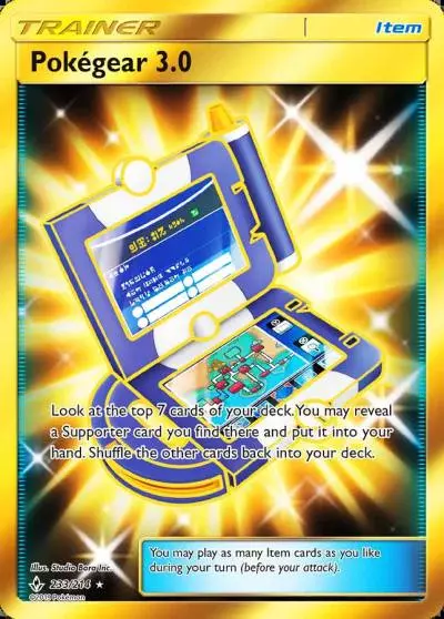 Pokégear 3.0 233/214 Unbroken Bonds Pokemon card