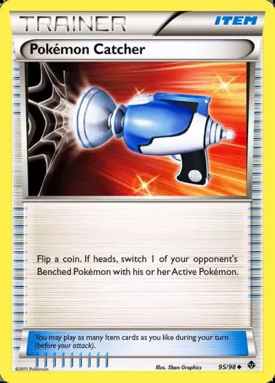 Pokémon Catcher 95/98 Emerging Powers Pokemon card