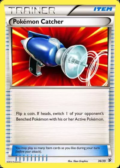 Pokémon Catcher 36/39 Kalos Starter Set Pokemon card