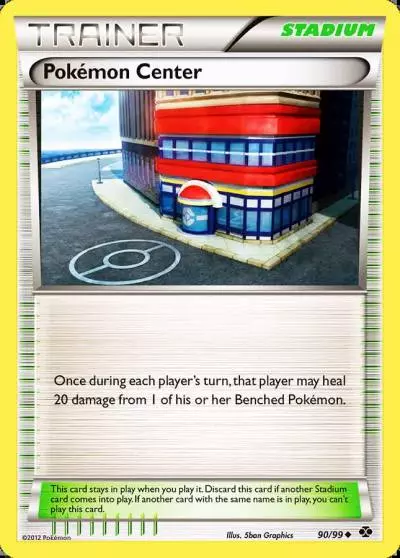 Pokémon Center 90/99 Next Destinies Pokemon card