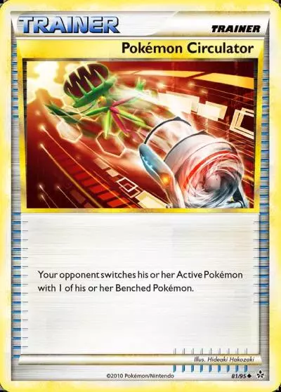 Pokémon Circulator 81/95 HS—Unleashed Pokemon card