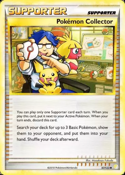 Pokémon Collector 97/123 HeartGold & SoulSilver Pokemon card