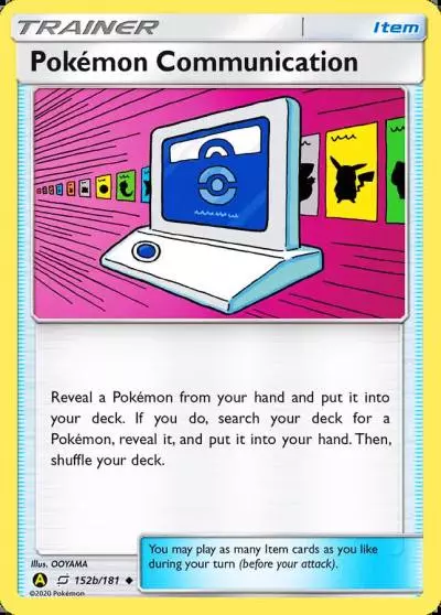 Pokémon Communication 152b/181 Team Up Pokemon card
