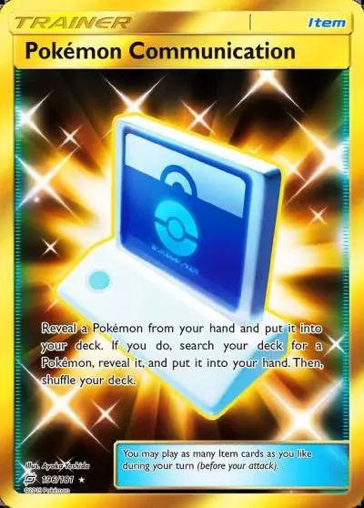 Pokémon Communication 196/181 Team Up Pokemon card