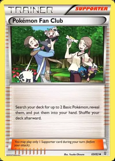 Pokémon Fan Club 69/83 Generations Pokemon card