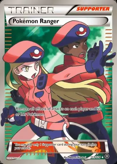 Pokémon Ranger 113/114 Steam Siege Pokemon card