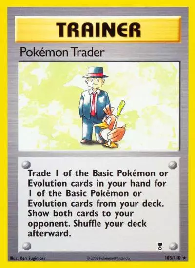 Pokémon Trader 103/110 Legendary Collection Pokemon card
