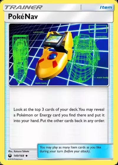 PokéNav 140/168 Celestial Storm Pokemon card