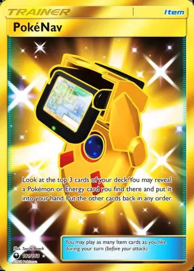 PokéNav 181/168 Celestial Storm Pokemon card