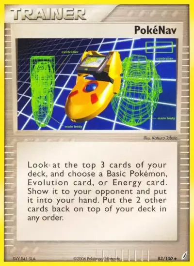 PokéNav 83/100 Crystal Guardians Pokemon card