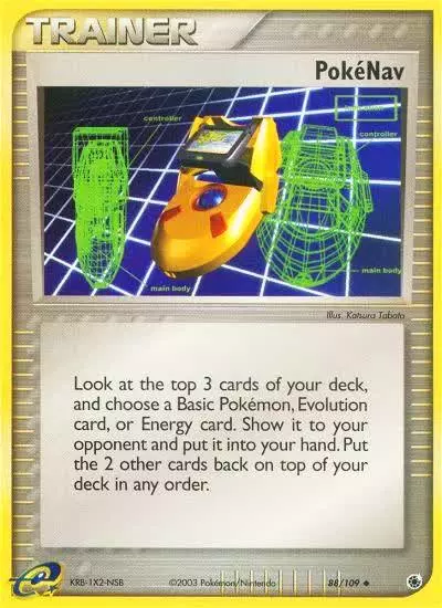 PokéNav 88/109 Ruby & Sapphire Pokemon card