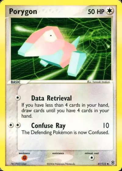 Porygon 47/112 FireRed & LeafGreen Pokemon card