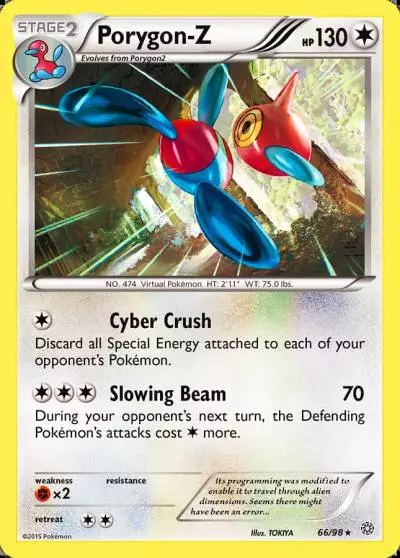 Porygon-Z 66/98 Ancient Origins Pokemon card