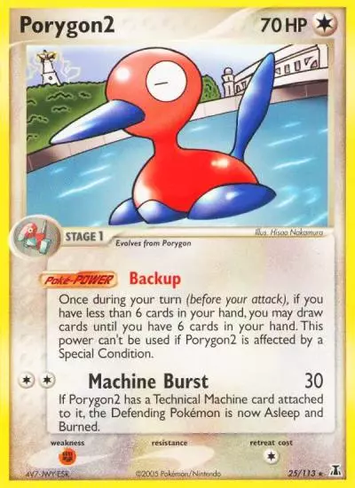 Porygon2 25/113 Delta Species Pokemon card