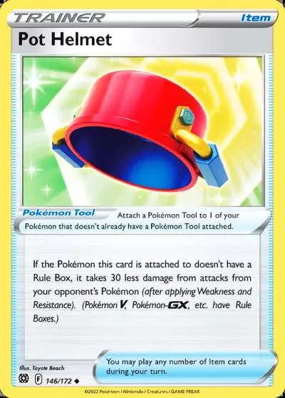 Pot Helmet 146/172 Brilliant Stars Pokemon card