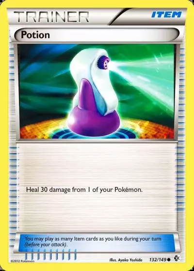 Potion 132/149 Boundaries Crossed Pokemon card